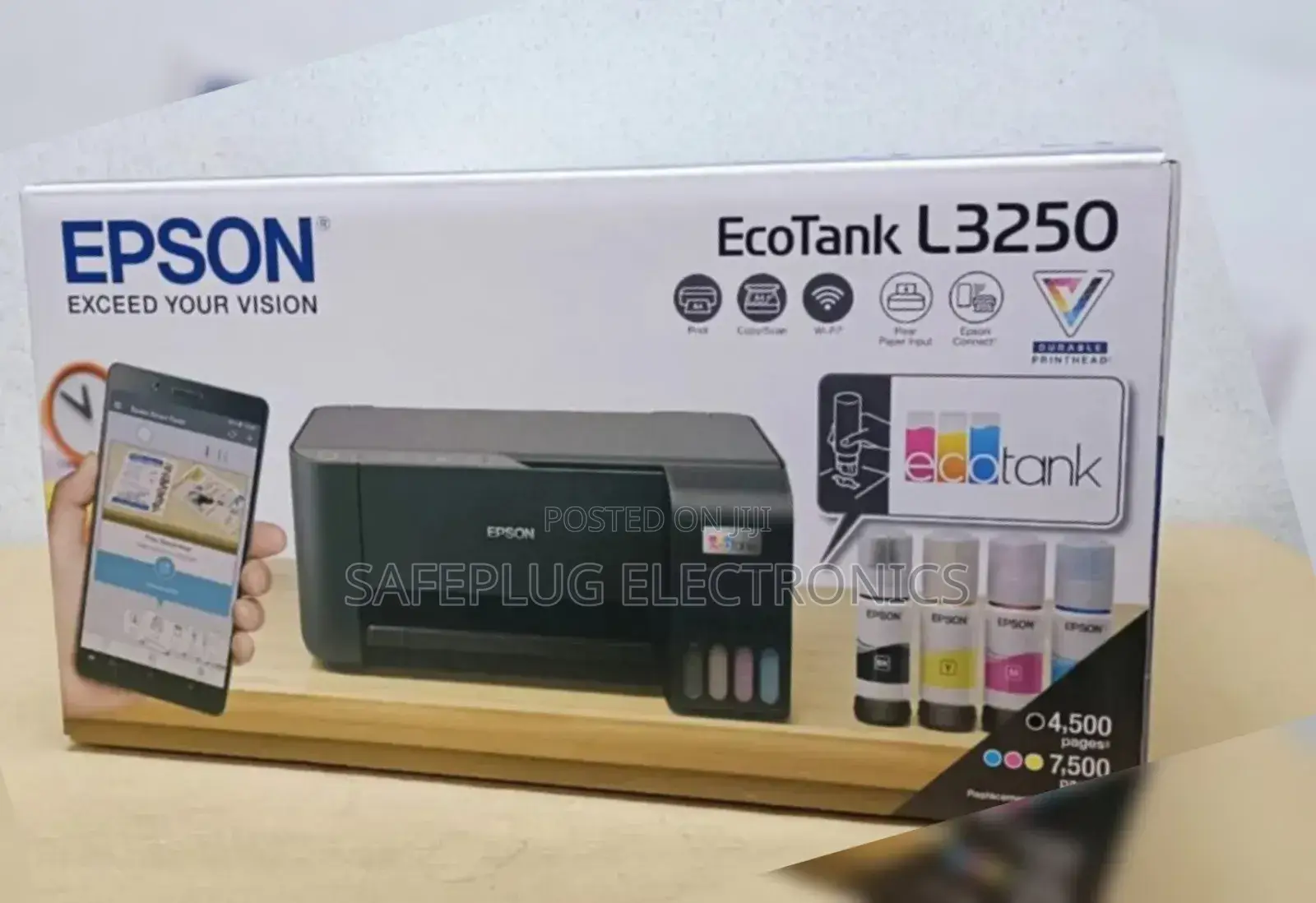 Printer /Epson Ecotank L3210 All-in-One Printer | 90% Ink Savings |