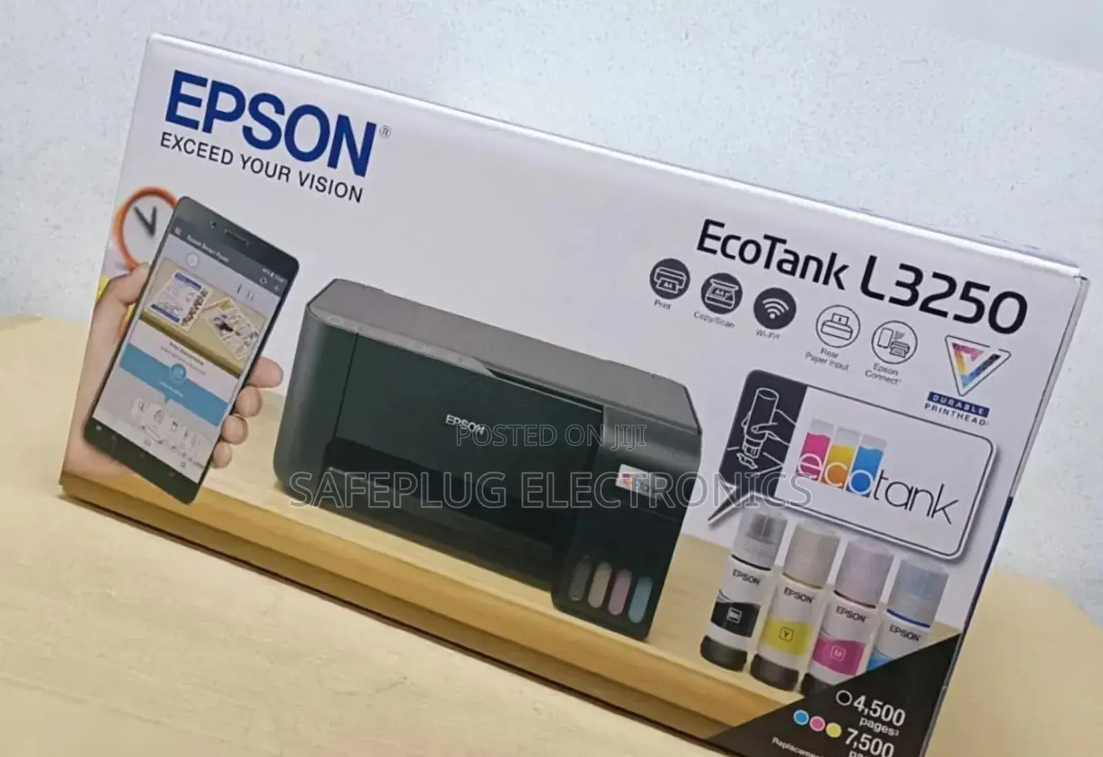 Epson L3210 Ecotank Printer | All-in-One + Ink for 2 Years
