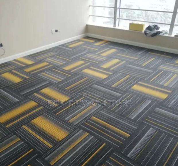 Premium Carpet Tiles That Are Easy to Install Replace - main view