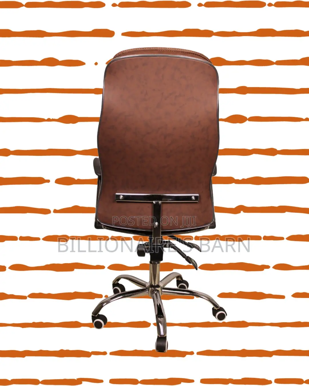 Plush Ergonomic Executive Leather Chair | Lumbar Support