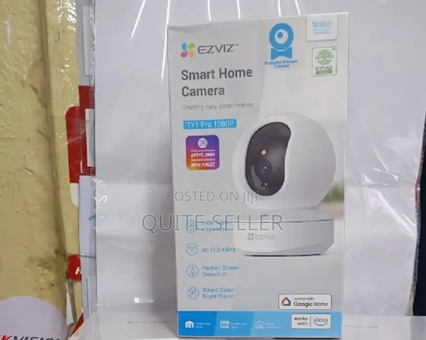 Ezviz Ty1 Smart Wi-Fi Pan Tilt 1080p Camera Smart Enough to Track .
