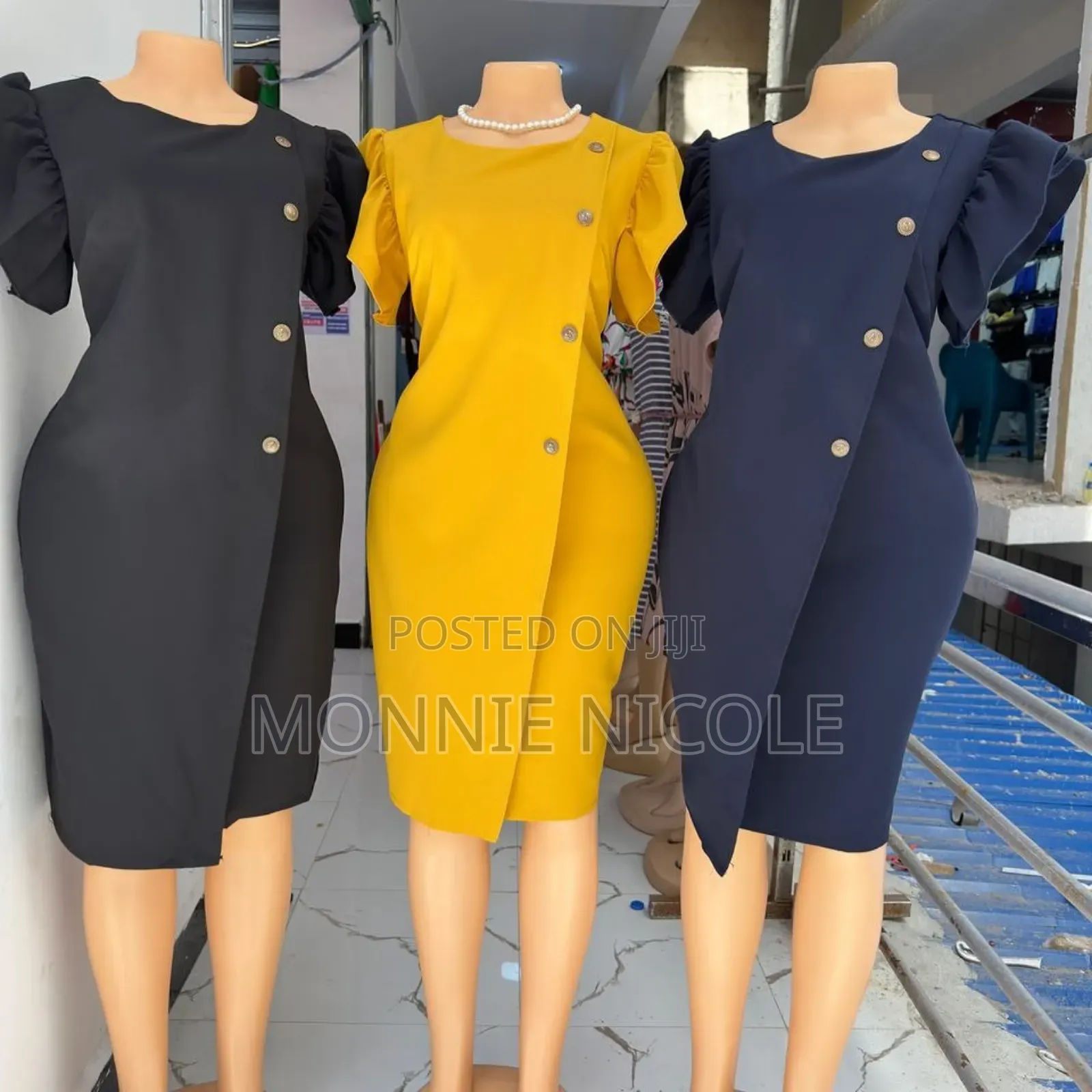 Cute Mustard Dress