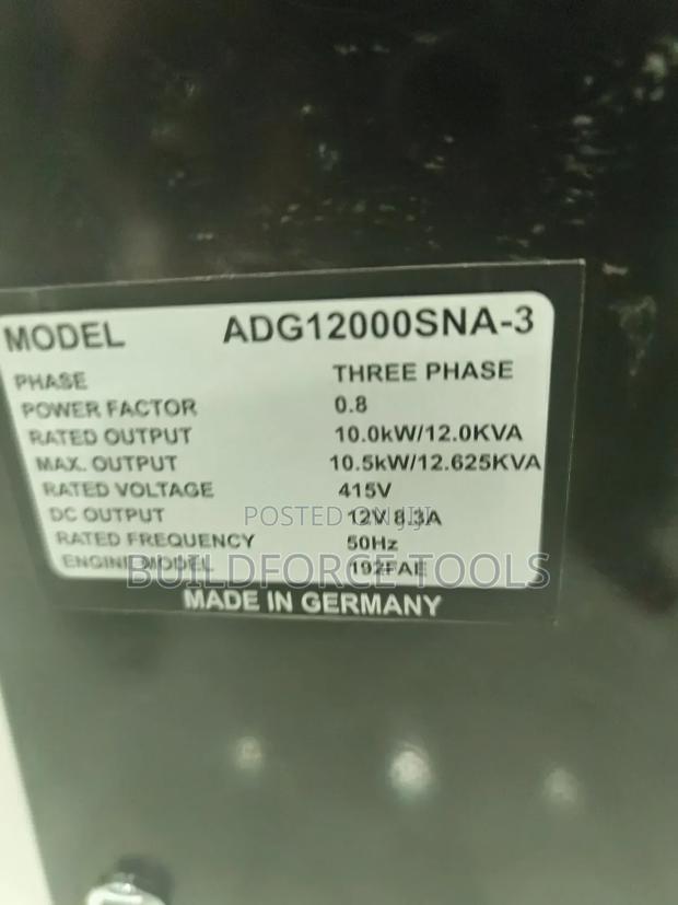 Maybach 12 Kva Three Phase Diesel Silent Generator - thumbnail 2