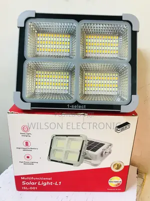 Itel Solar Rechargeable Indoors Floodlight. 200w