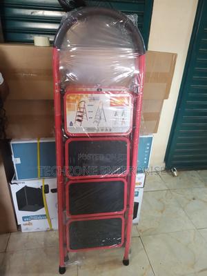 Ladder - Foldable 4 Steps Ladder, - thumbnail 2