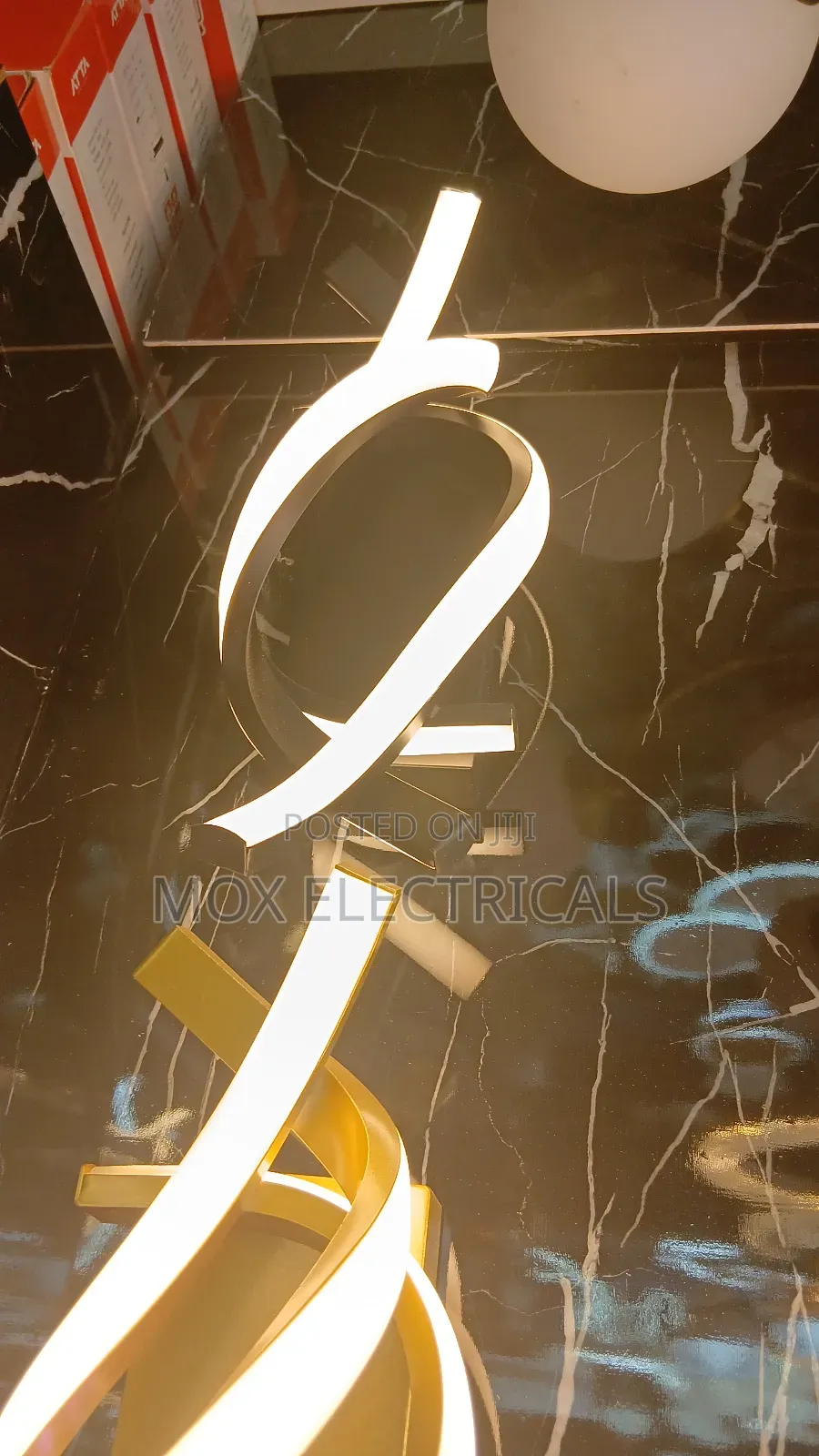Tripping Strip Neon Profile Modern Infinity Led Wall Lamp -