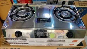 *Rebune 2 Burner Stainless Steel