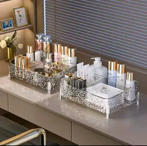 Crystal Lovely Makeup Tray /Cosmetic Organizer