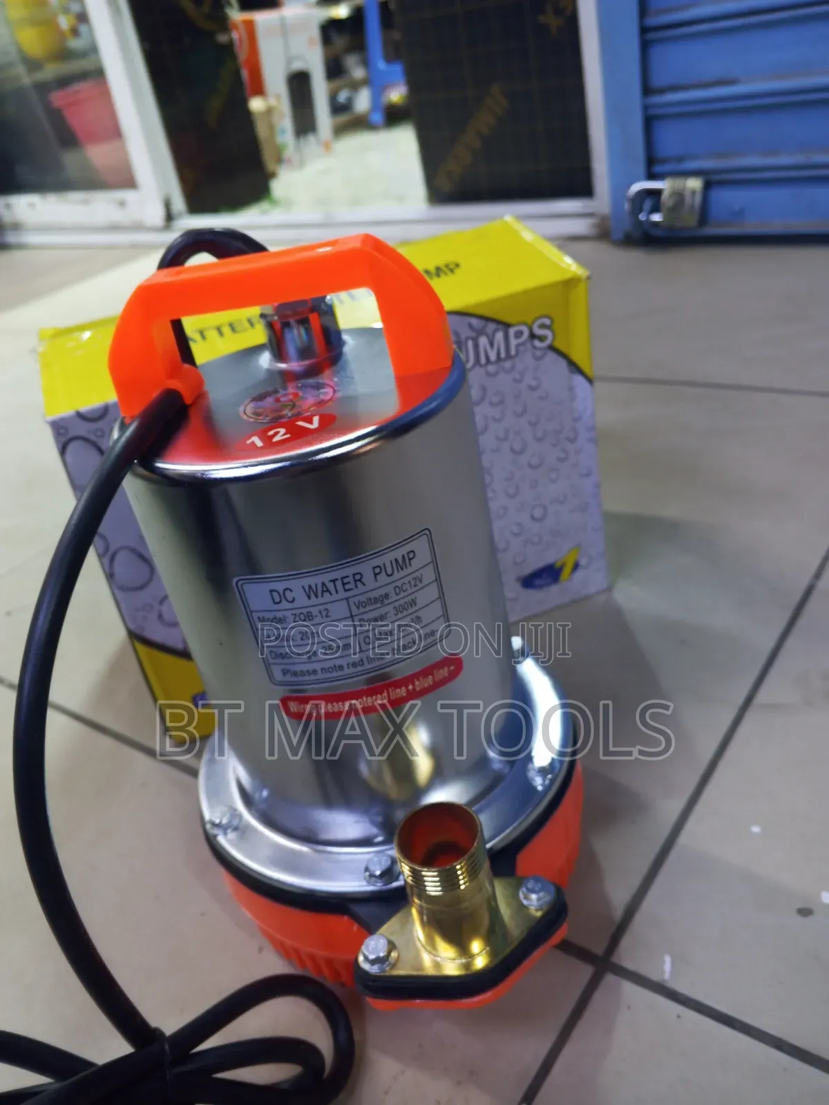 Strong Solar Submersible Battery Pump