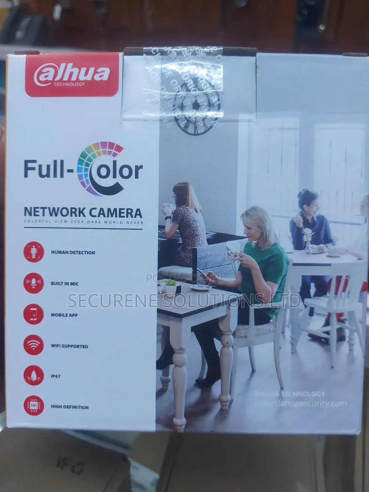 Dahua Dh-T4a-Led 4mp Fixed-Focal Wi-Fi Turret Network