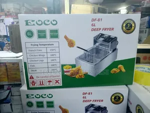 Deep Fryer - 6 Litres Ecco Df-81 Single Deepfryer 