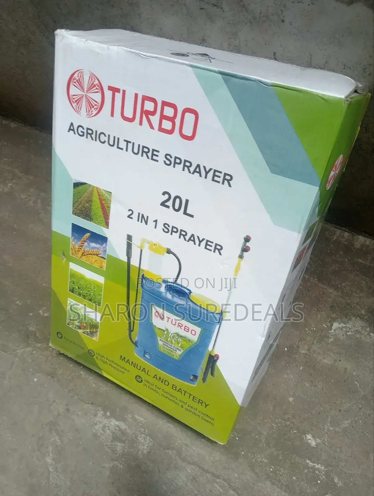 Farm Agricultural Turbo Sprayer 20l