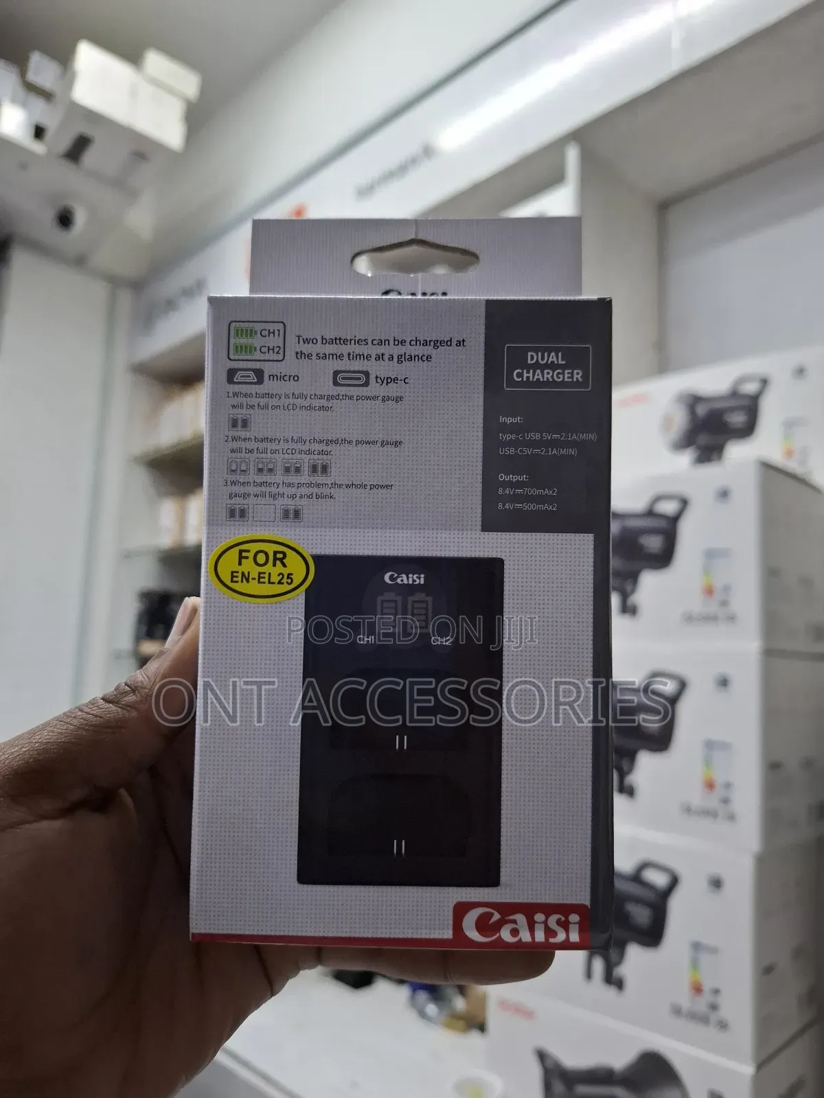 Caisi en El 25 Dual Charger