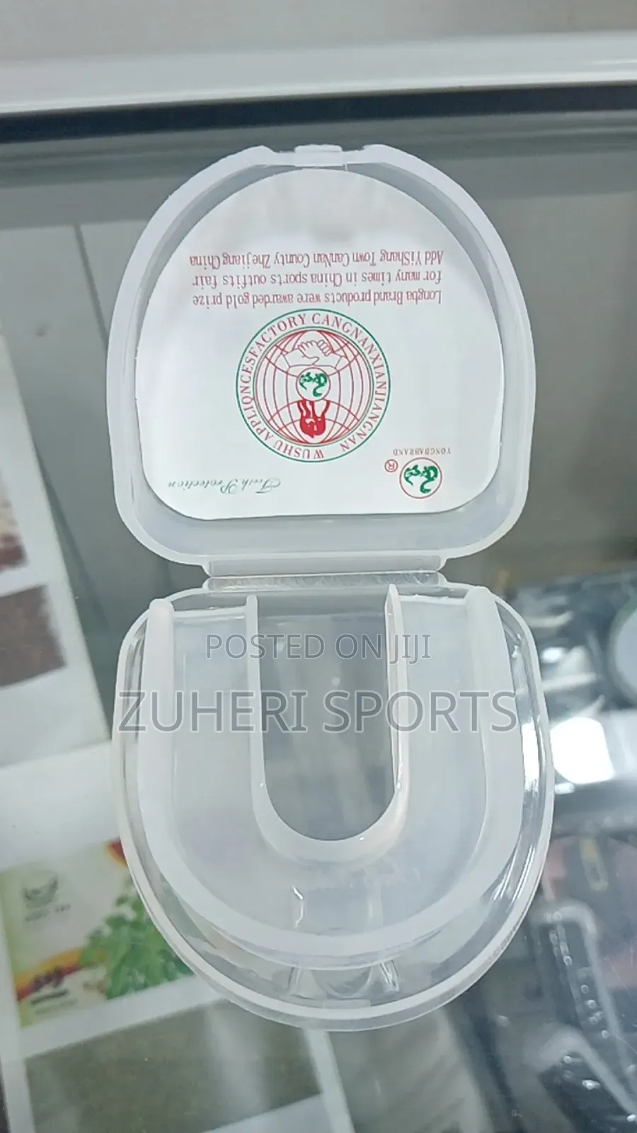 Single Layer Clear Mouthguard for Boxing and Other Martial Arts