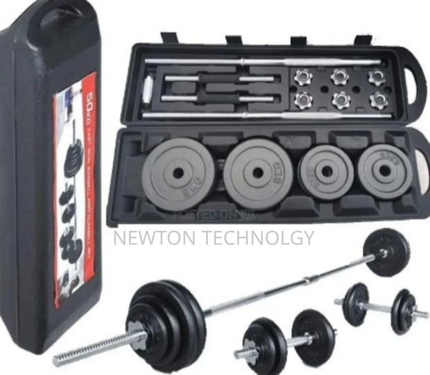 Full Set 50 KGS Dumbbells - main view