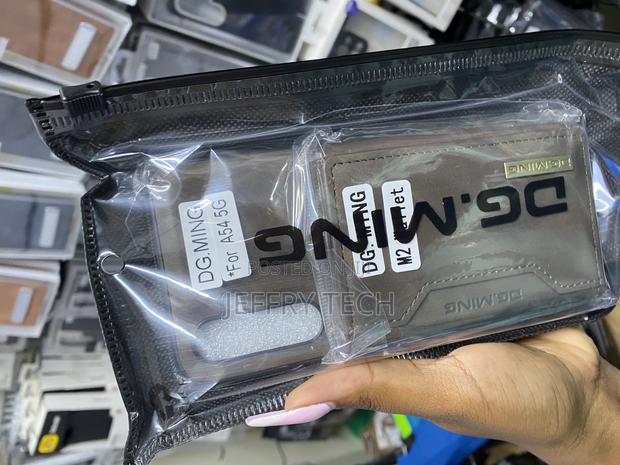 Qwert Samsung Galaxy A54 5g Leather Back Case With Card Holder - thumbnail 2