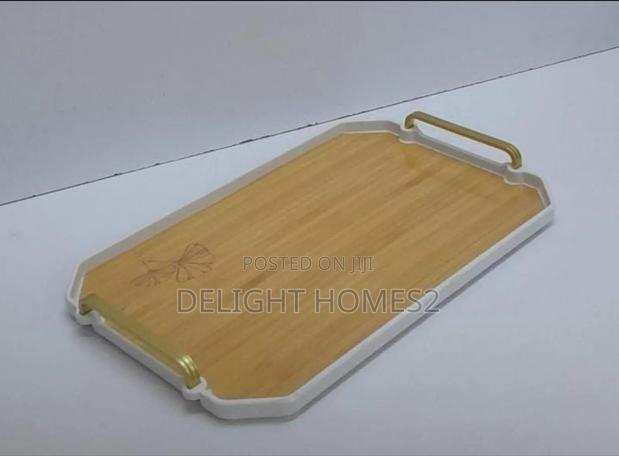 Marble Breakfast Table Serving Tray-Alp - thumbnail 3