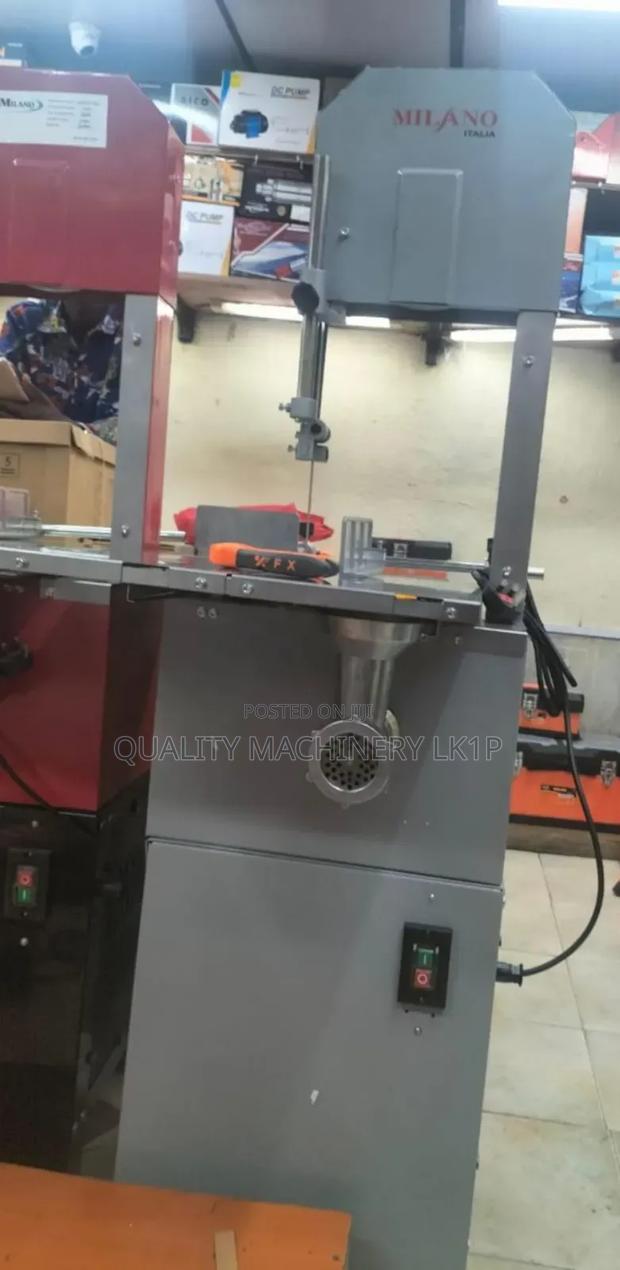 Meat Saw Electric With Manual Mincer