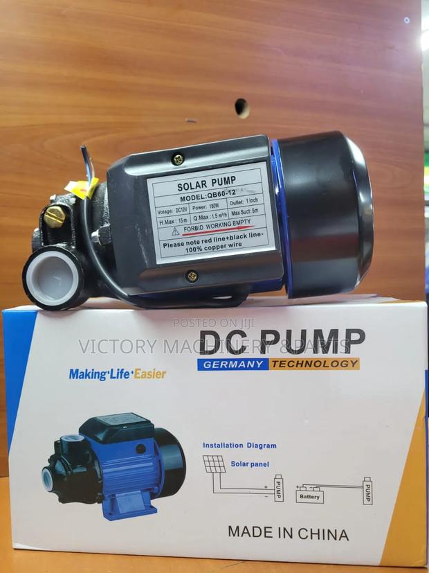Qb 60 12v Dc Solar Pump - main view