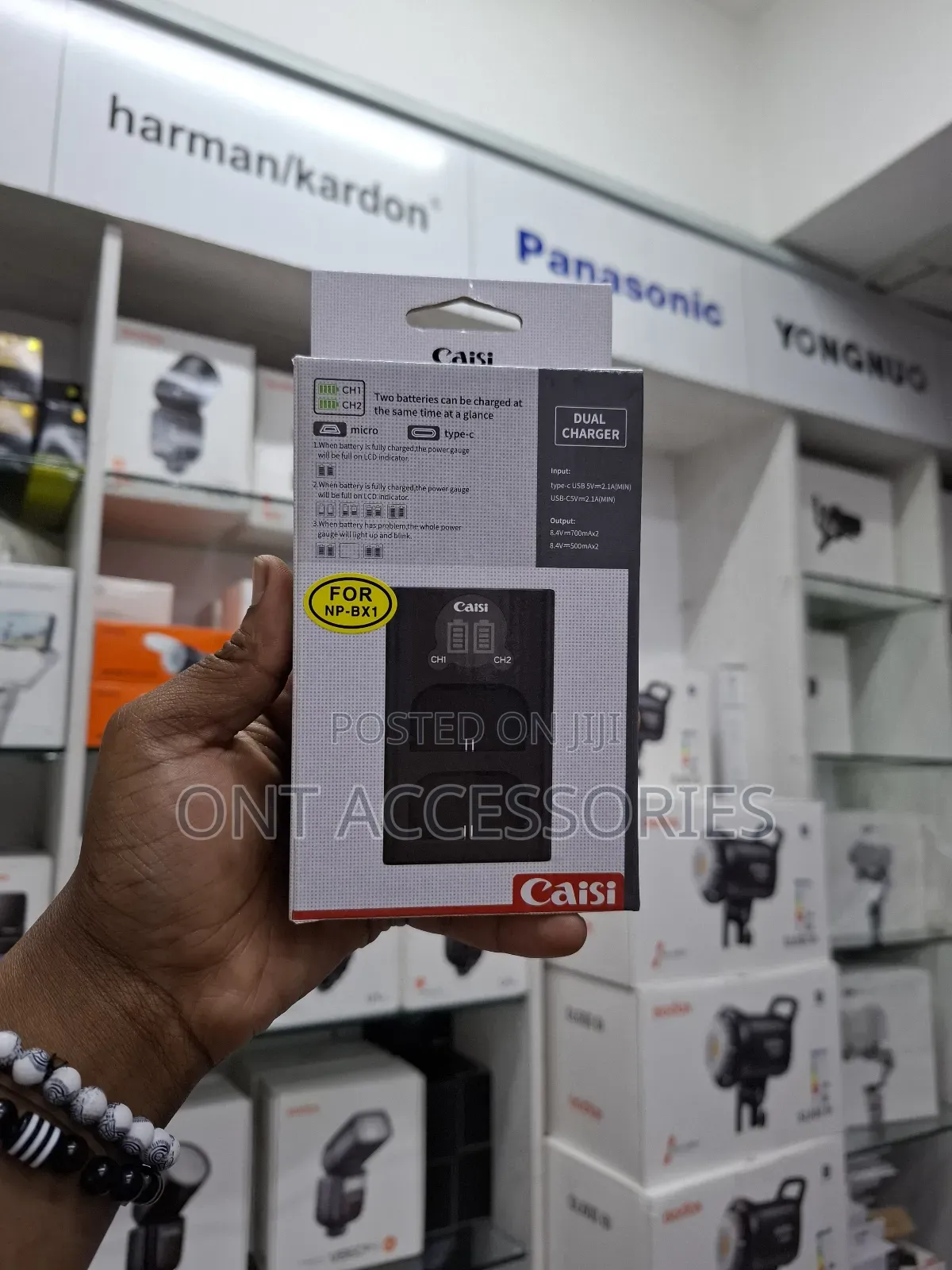 Caisi Np-Bx1 Dual Charger