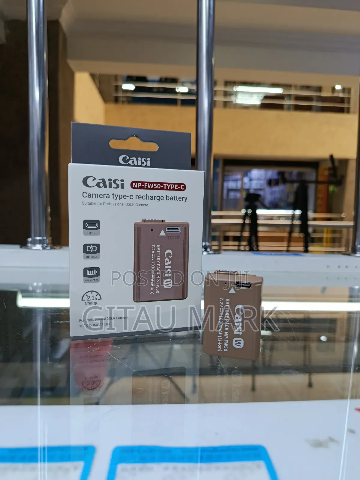 Caisi Np-Fw50 Type C Battery