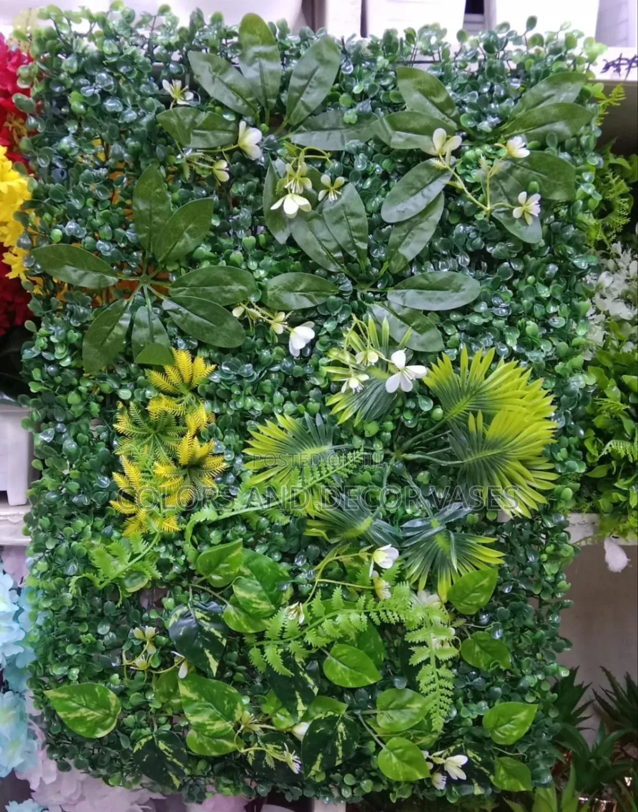 Wall Flowery Decor Mats 60cm by 40cm