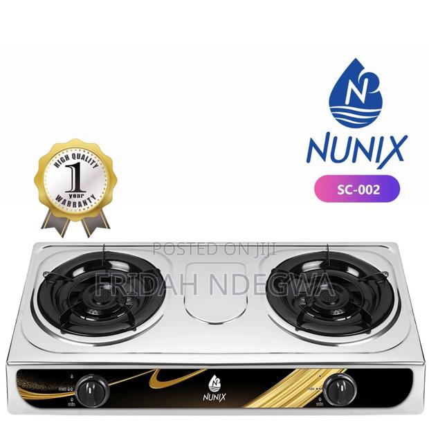 Nunix 2burner Steel - main view