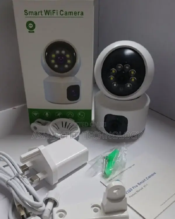 V380 Dual Lens Camera Wireless Security Night Vision