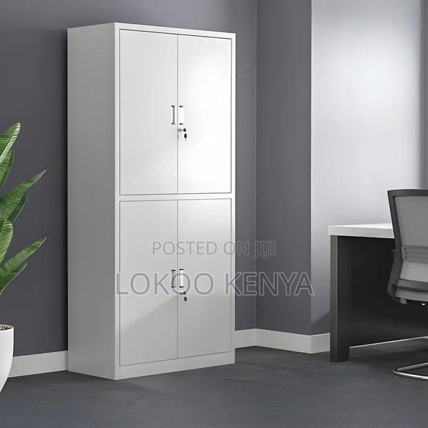 Office Cabinet : 4-Door Locking Office Cupboard - thumbnail 2