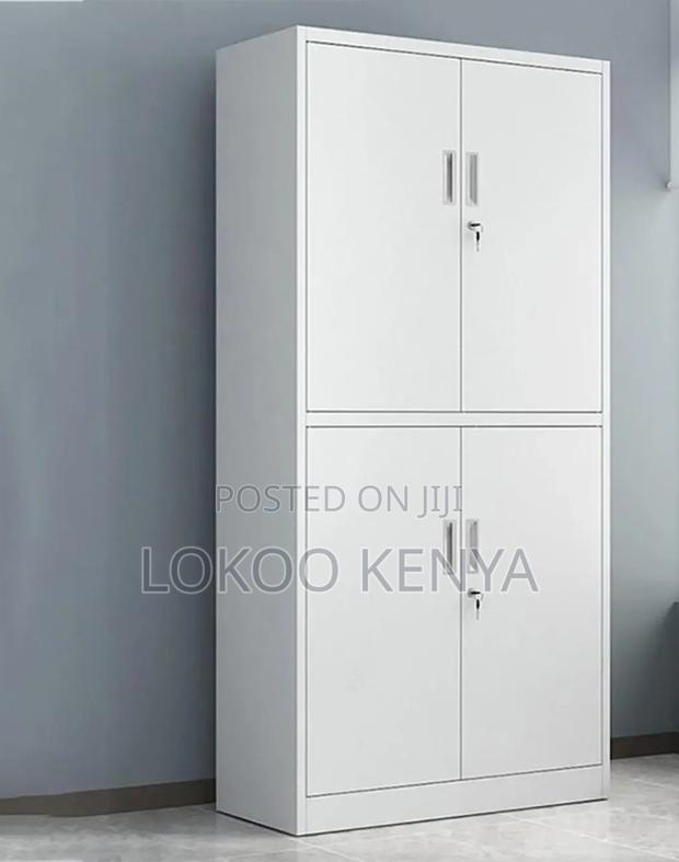 Office Cabinet : 4-Door Locking Office Cupboard - thumbnail 4