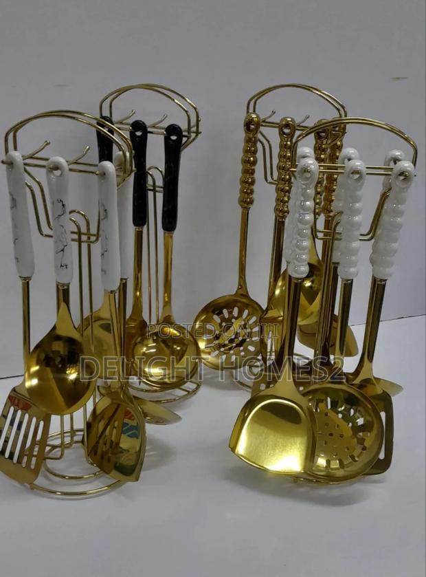 Stainless Steel Serving Spoon Set-Alp