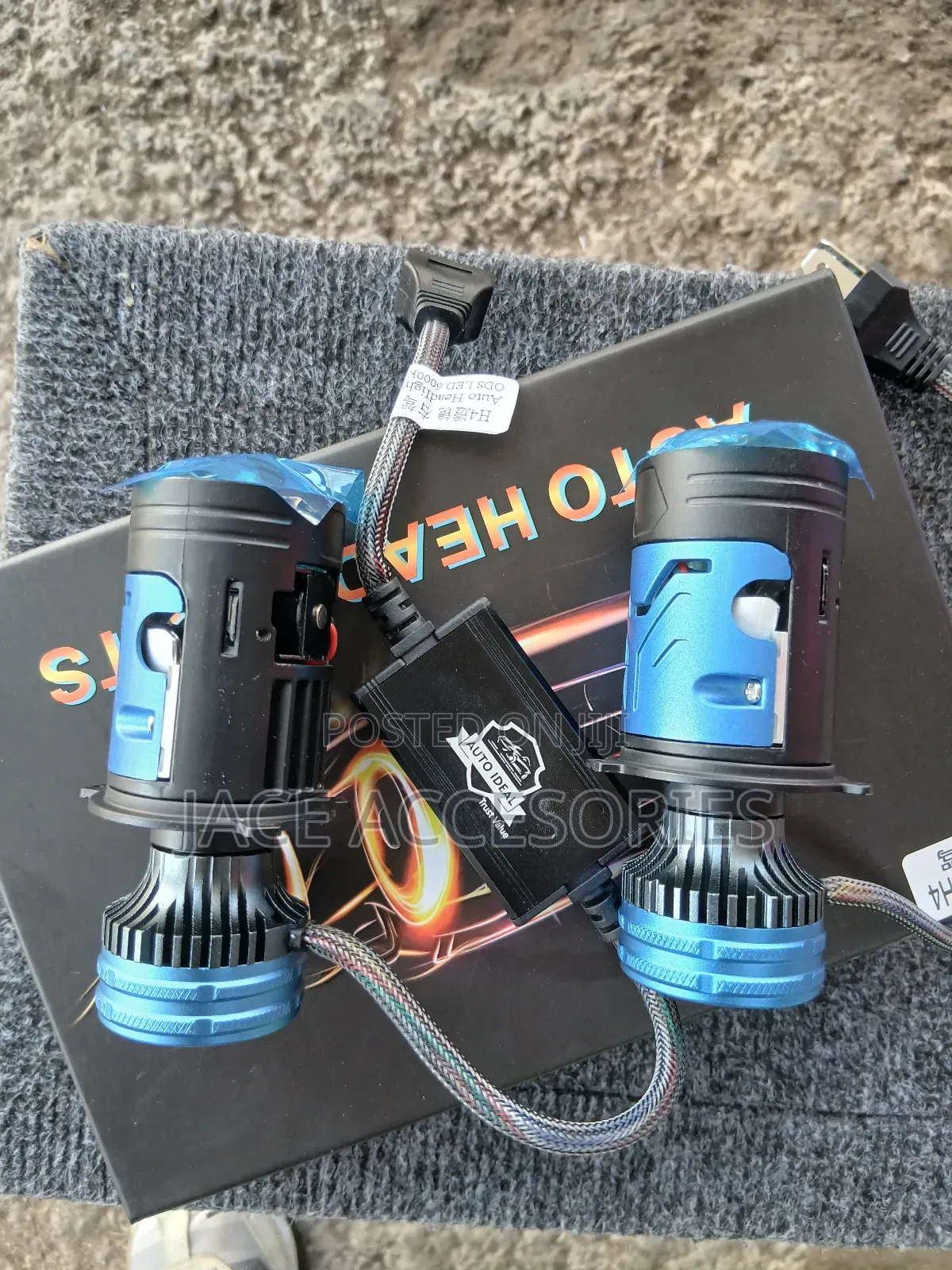 Headlight H4 Laser Mini Projectors