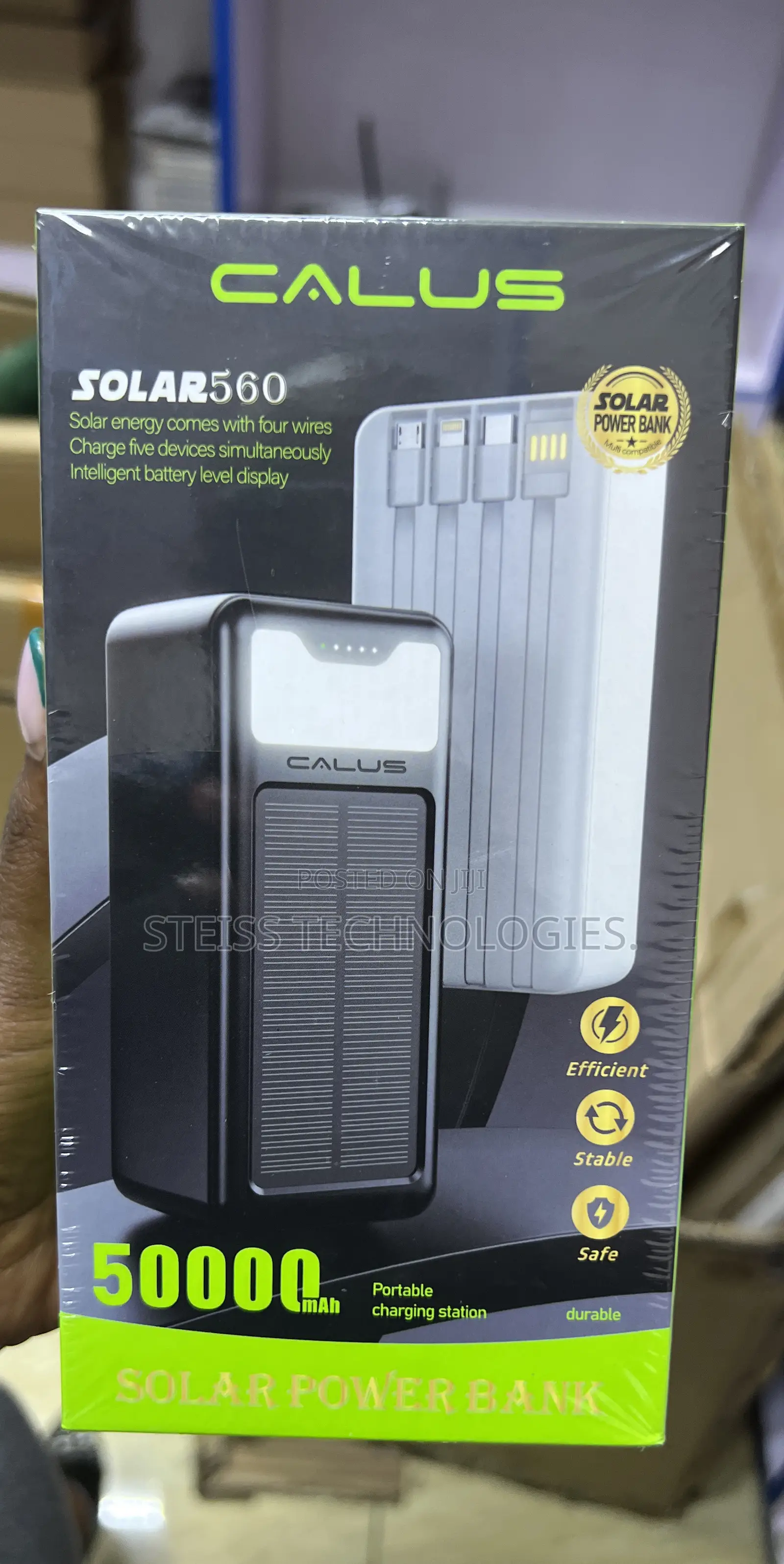 50000mah Calus Solar Powerbank