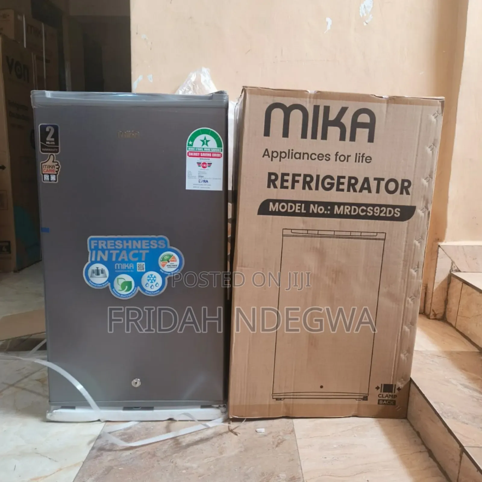 Mika 92l Single Door Fridge