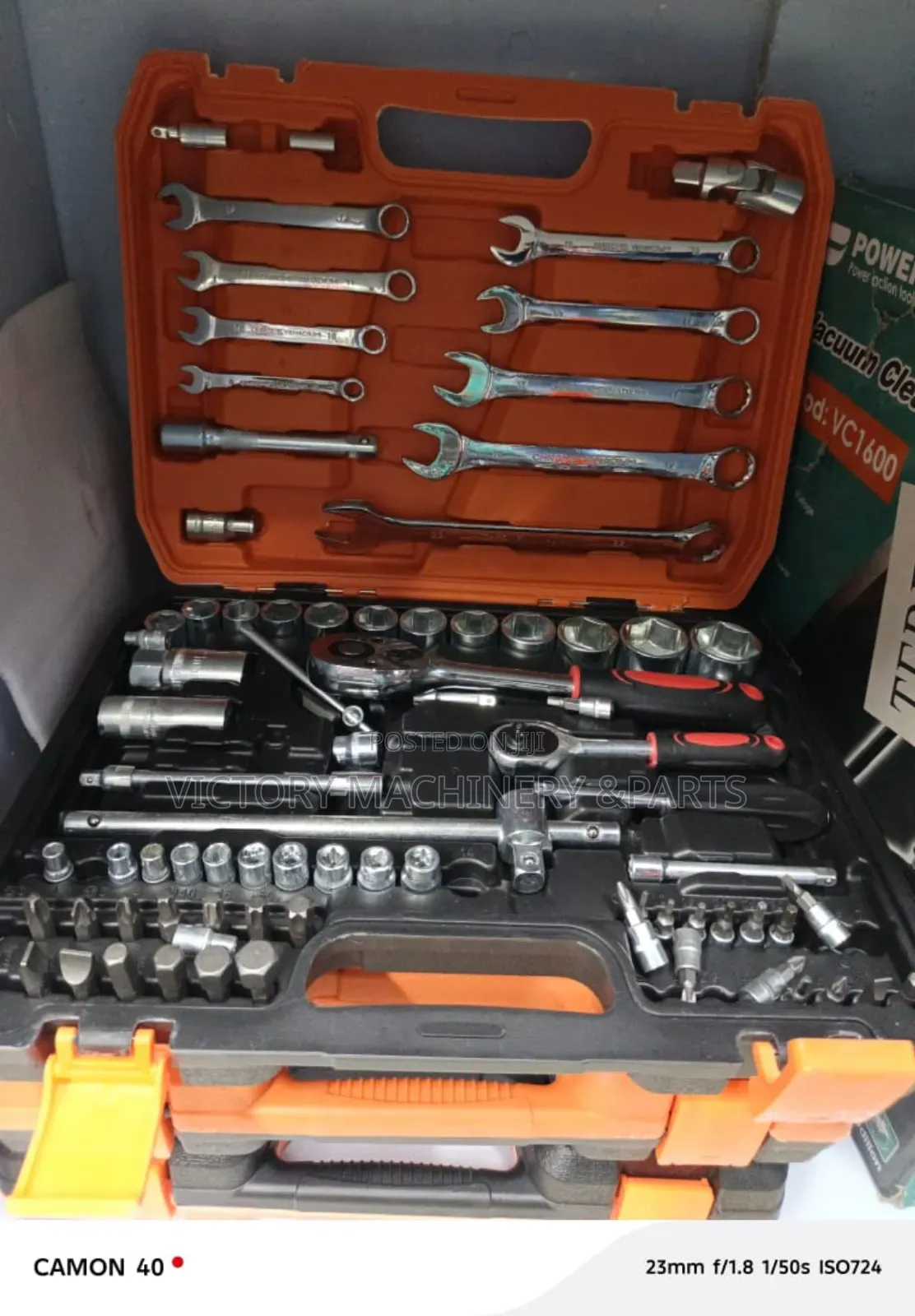 82pices Sockets and Bits
