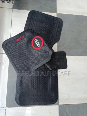 5pcs Set Audi Car Rubber Floor Mats Waterproof