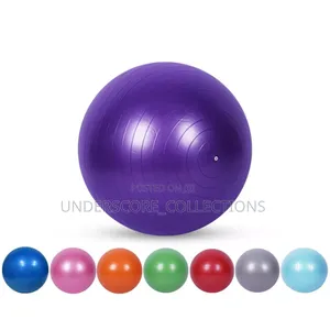 Antiburst And Slip Resistant Yoga Exercise Ball*