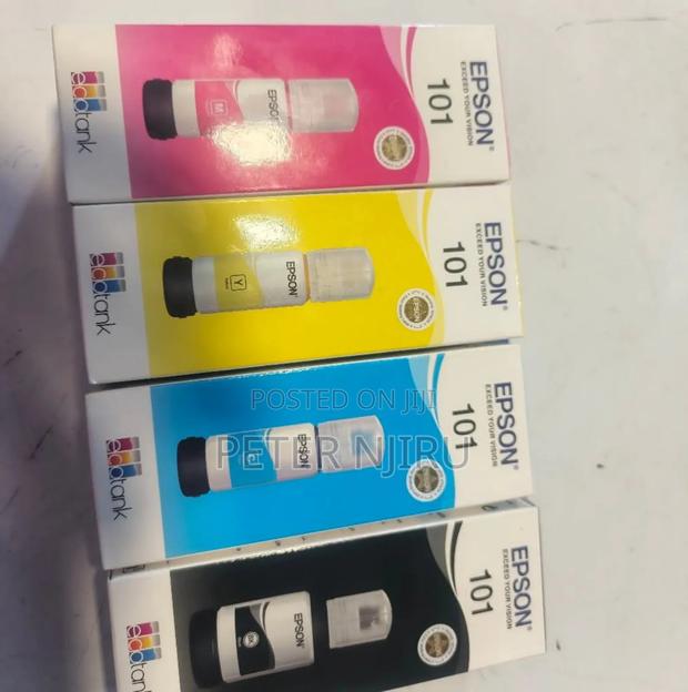 Epson 101 Inks Magenta Cyan Yellow Black - main view