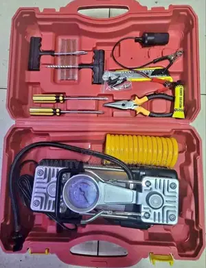 Tyre Inflator Double Cylinder Dc Air Compressor