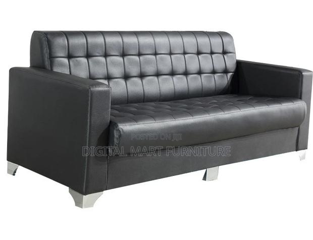 Office Sofa: Dot Dot Black Office Sofa - thumbnail 3