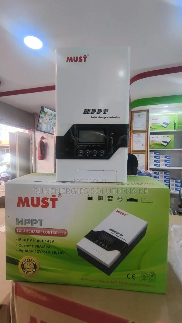 80a Must MPPT Charge Controller - main view