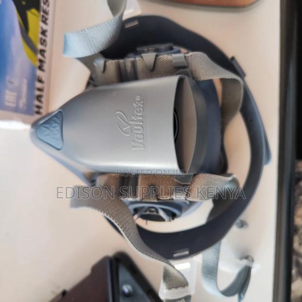 Respirators Gas Dust Masks Vaultex Half Face Mask Niosh Reusable Best - thumbnail 5