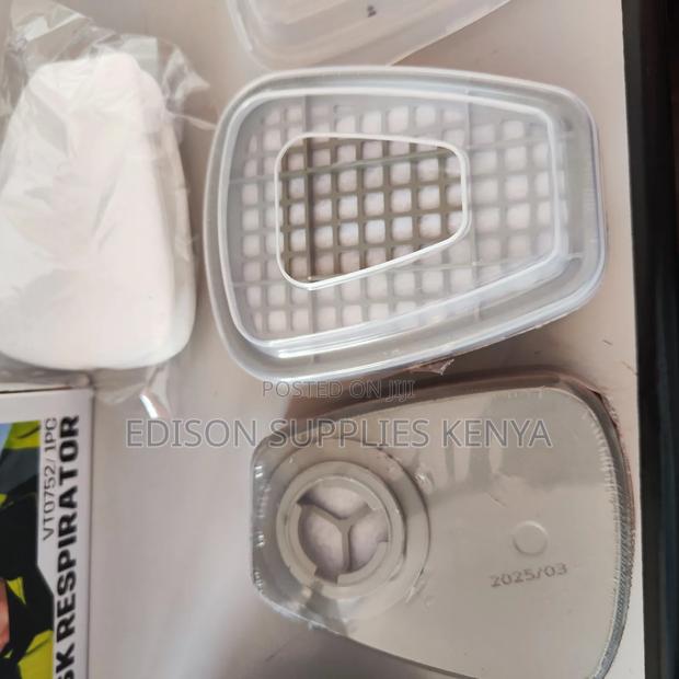 Respirators Gas Dust Masks Vaultex Half Face Mask Niosh Reusable Best - thumbnail 6