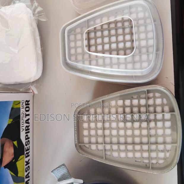 Respirators Gas Dust Masks Vaultex Half Face Mask Niosh Reusable Best - thumbnail 7