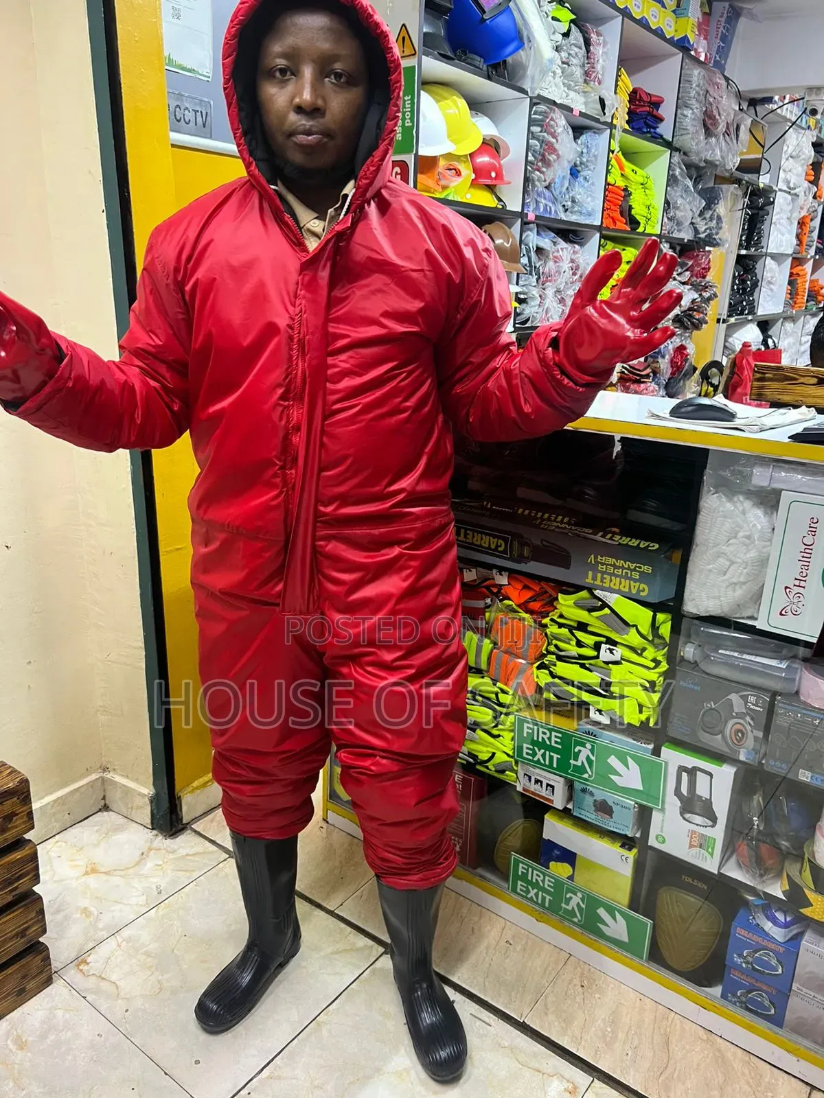 Fibre Coldroom Overall