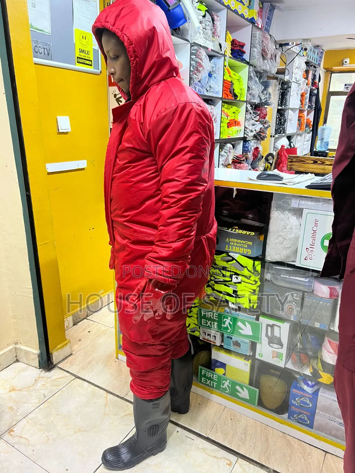 Fibre Coldroom Overall