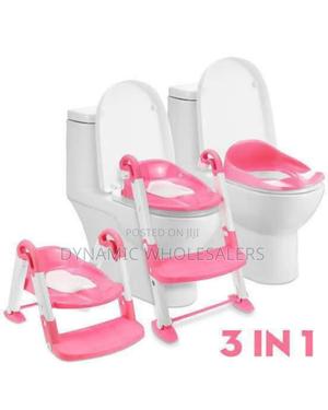 3-in-1 Potty Training Seat With a Step Stool and Ladder, - thumbnail 2