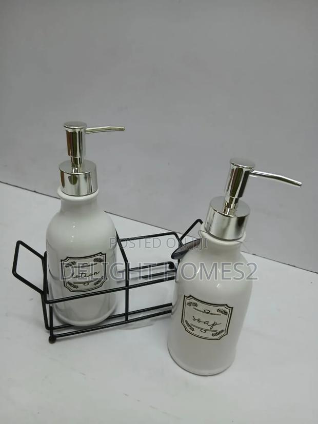 Soap and Lotion Dispenser Set-Alp - main view