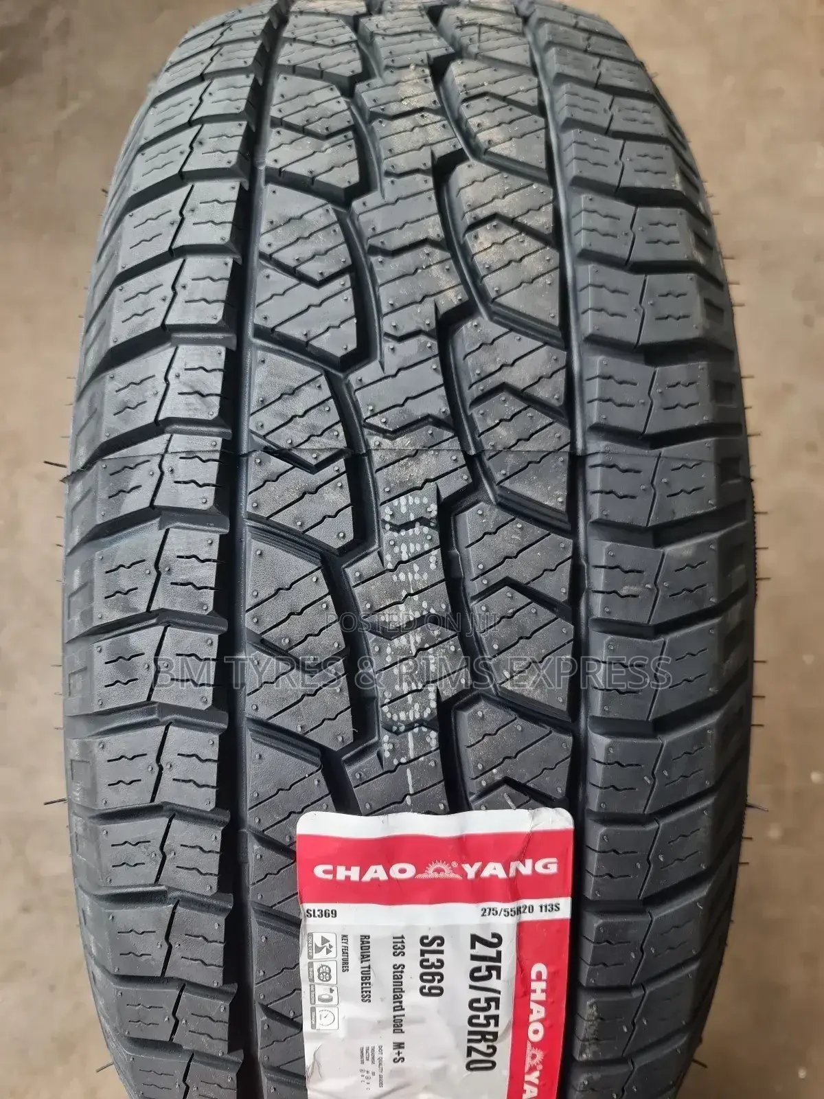 275 /55 R20 Chaoyang Tyres (All Terrrain)