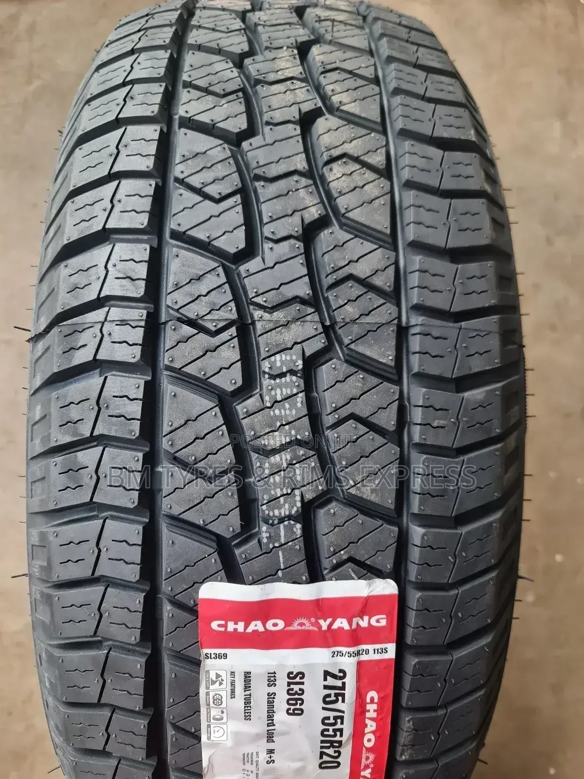 275 /55 R20 Chaoyang Tyres (All Terrrain)